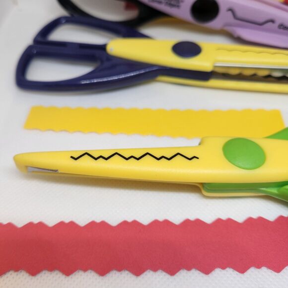 Fiskars Contemporary Corner Edger Scissor/Rocky &Scallop Craft Smart Paper Edger - Picture 11 of 16